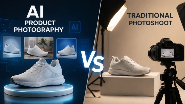 AI Product Photography vs Traditional Photoshoot
