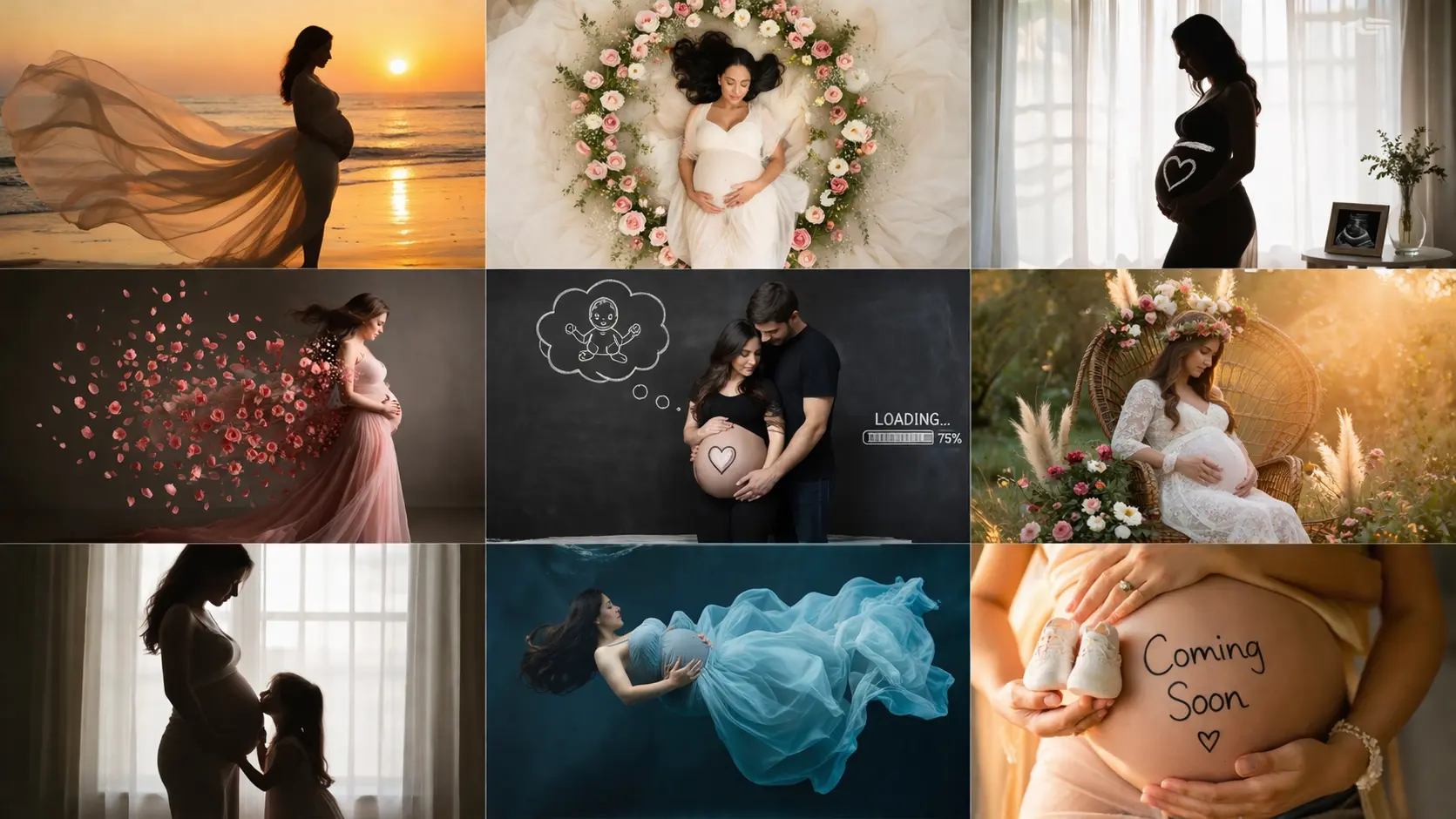 Creative Maternity Photography Ideas