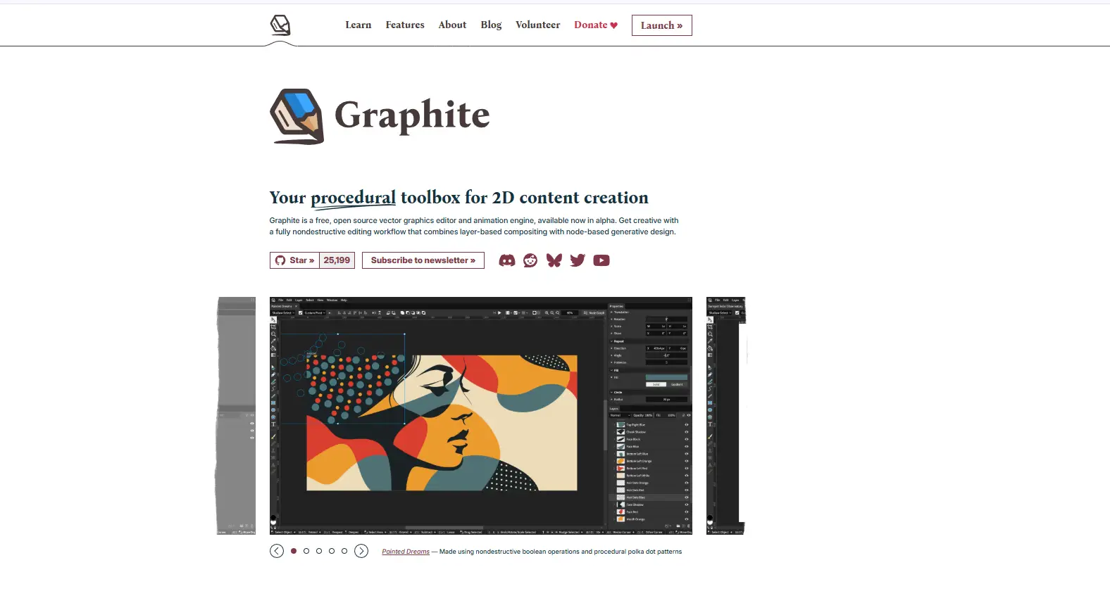 Graphite Open Source Image Editor