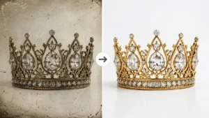 How to Clean Vintage Jewelry Photos (Jewelry Retouching Guide)