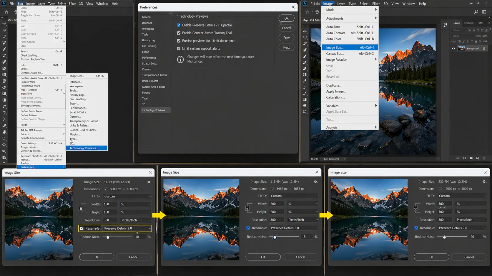 How to Upscale an Image in Photoshop Preserve Details