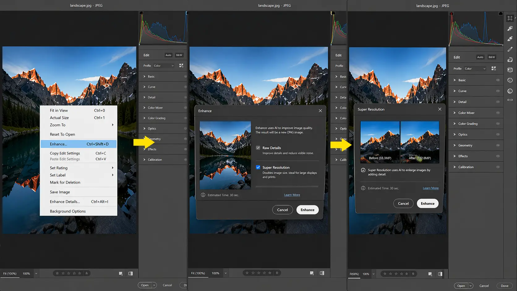 How to Upscale an Image in Photoshop Super Resolution
