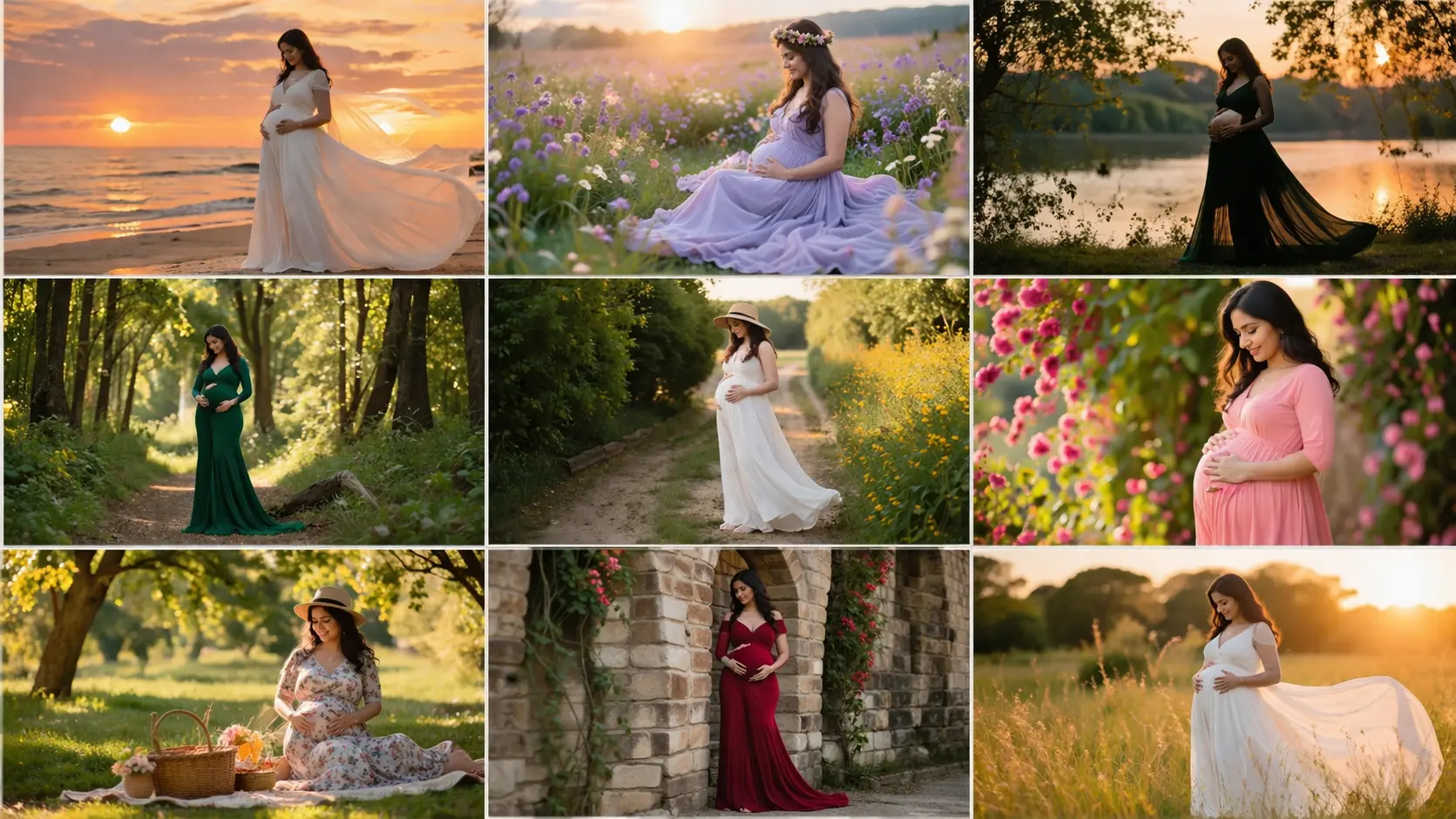 Outdoor Maternity Photography Ideas
