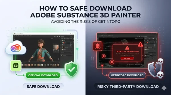 How to Safe Download Adobe Substance 3d Painter Getintopc